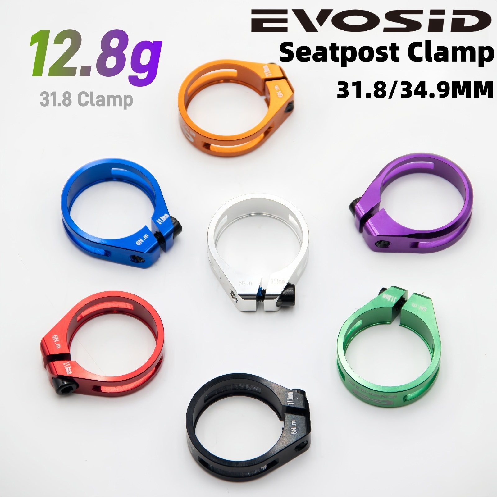 Pipe Clamp Bar - EVOSID-abrazadera para tija de sillín de