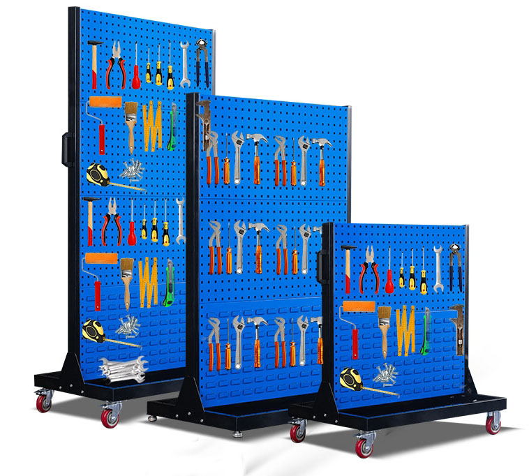 Workshop Tools.Hanging Board - Tablero Colgante con Orificios Cuadrados, Multifuncional,