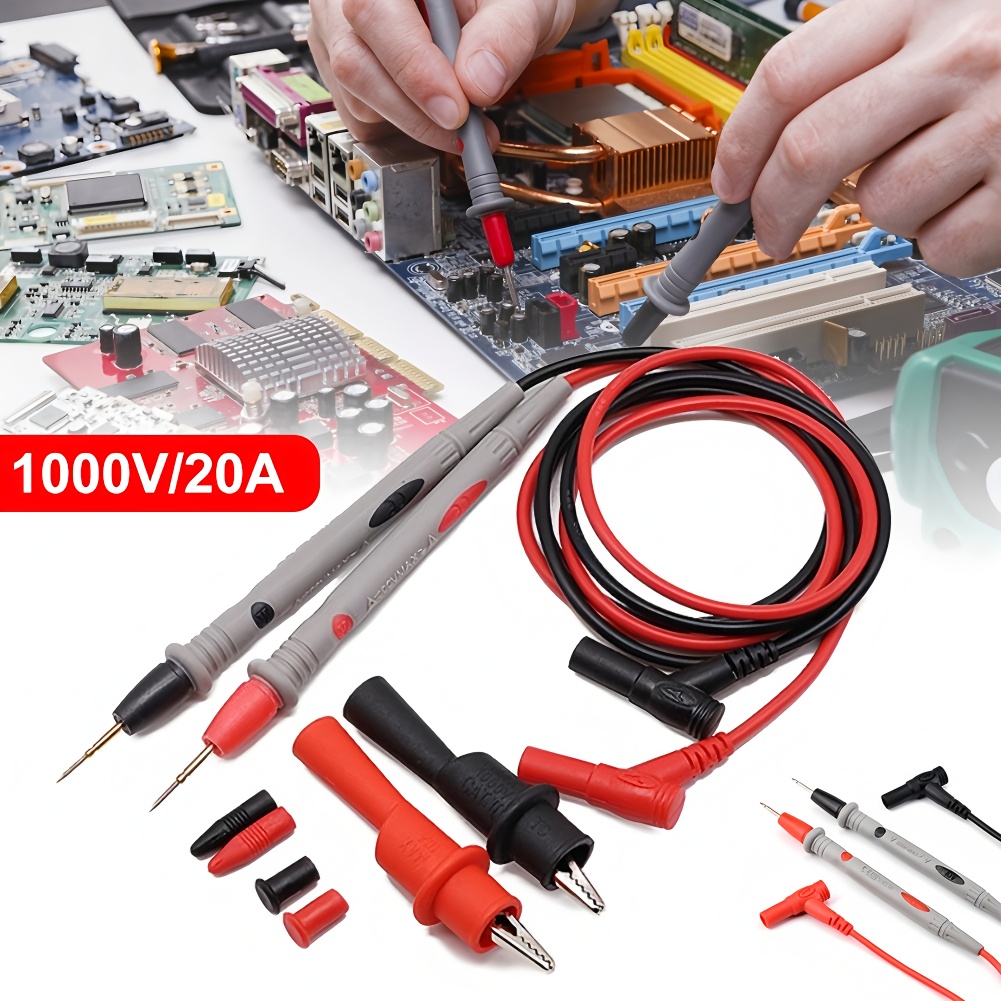 Tools For Electronic Workshop - 1 par de cables de prueba