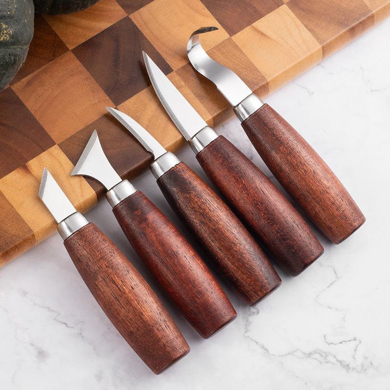 Chisel Set Wood - Juego de 5 Cinceles para Tallar