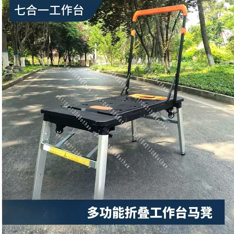 Workshop Tools Table - Carrito de Trabajo Plegable Portátil con