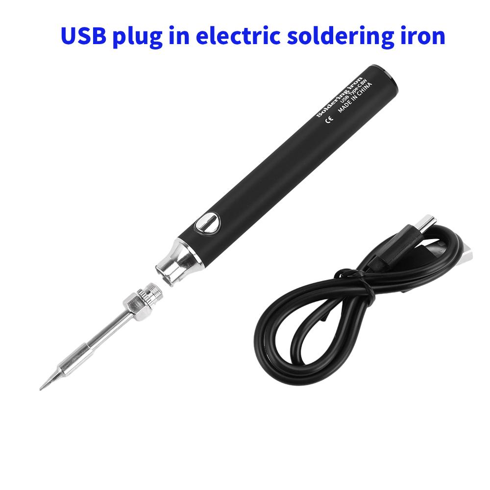 Tools For Electronic Workshop - Mini Soldador USB Tipo-C, 3 Niveles