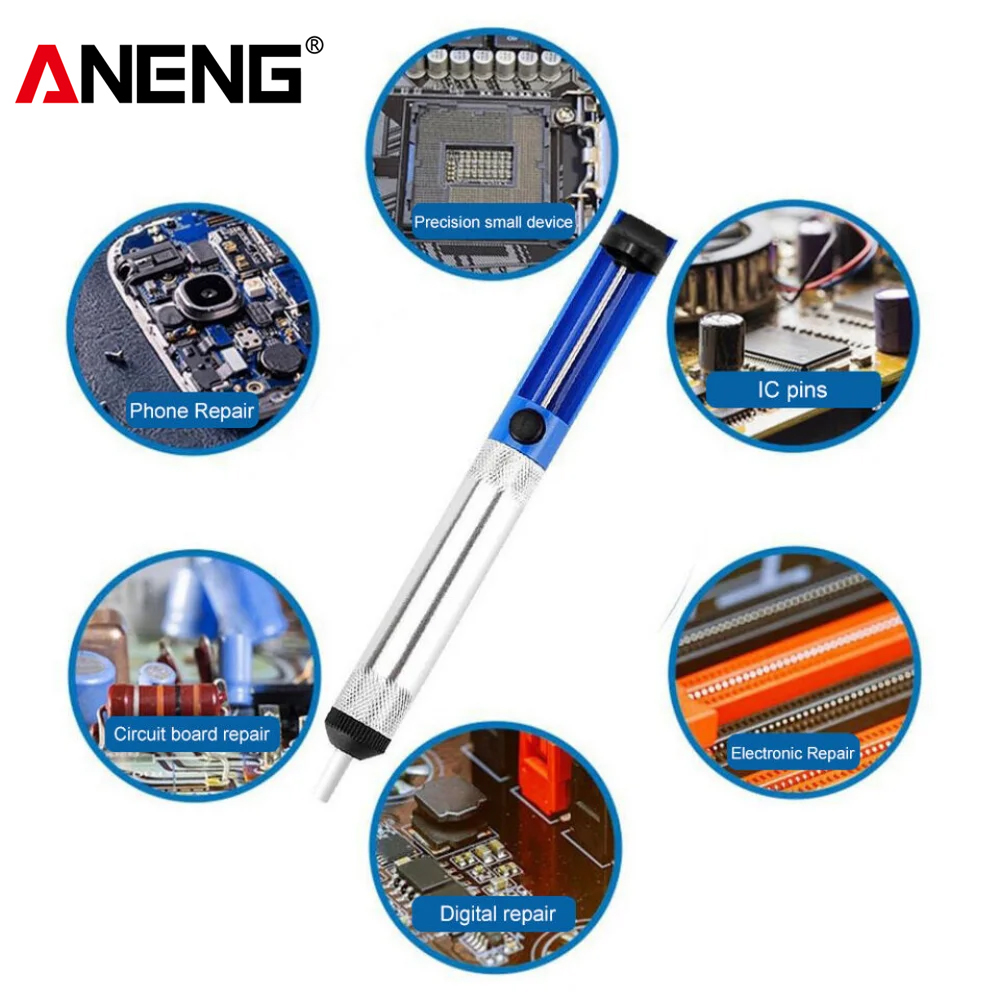 Tools For Electronic Workshop - ANENG-bomba para desoldar, desoldador de hierro,
