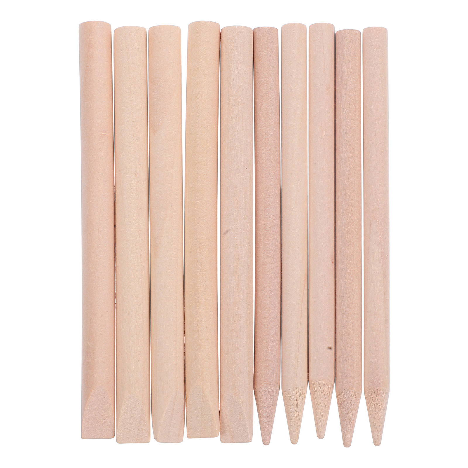 Chisel Set Wood - Juego de 10 Herramientas de Excavación