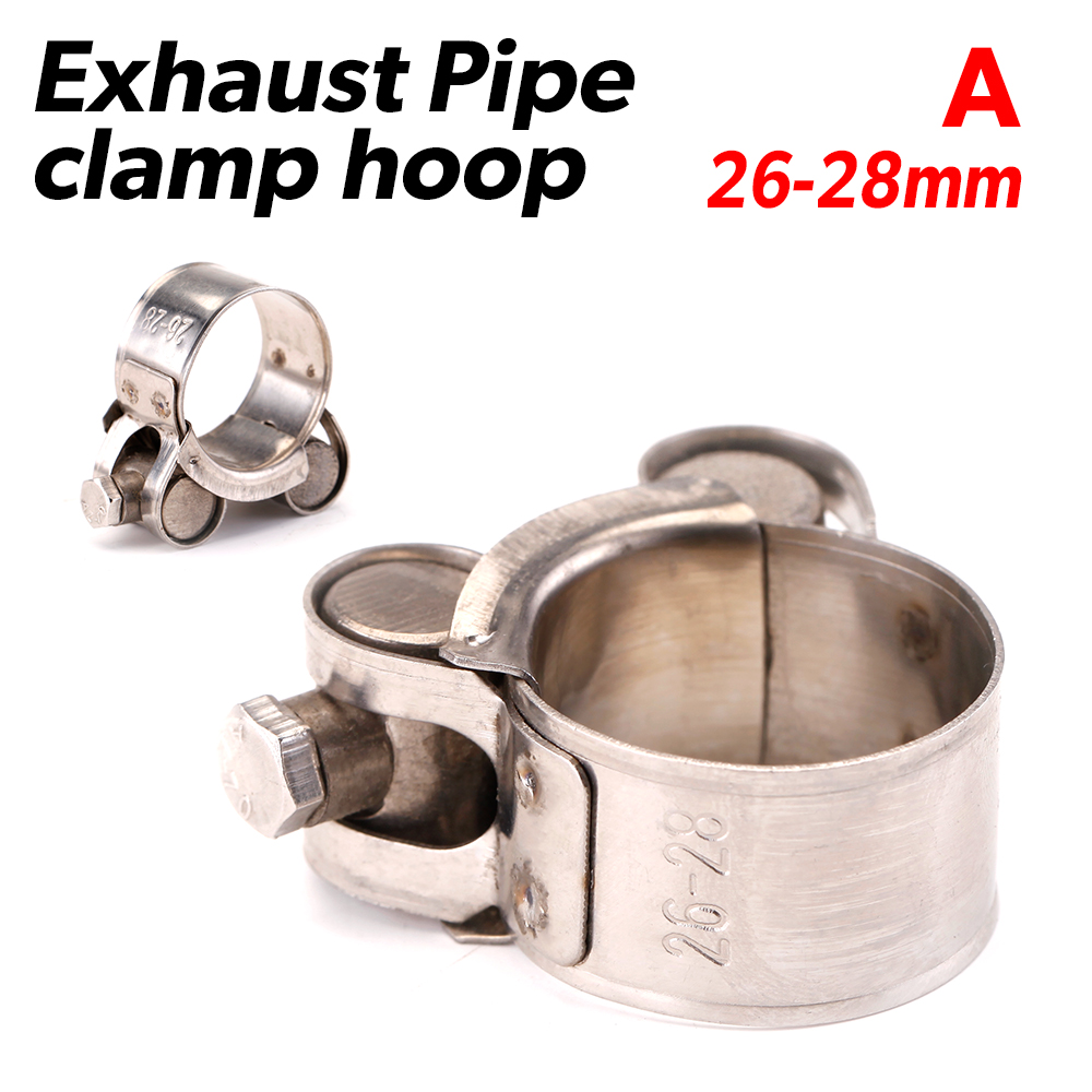 Pipe Clamp Bar - Abrazadera de escape para motocicleta de