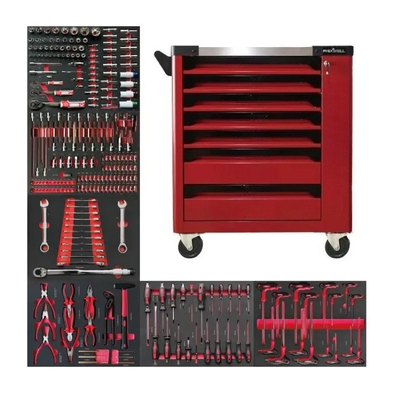 Workshop Tools Logo - Carrito de Herramientas Profesional para Taller
