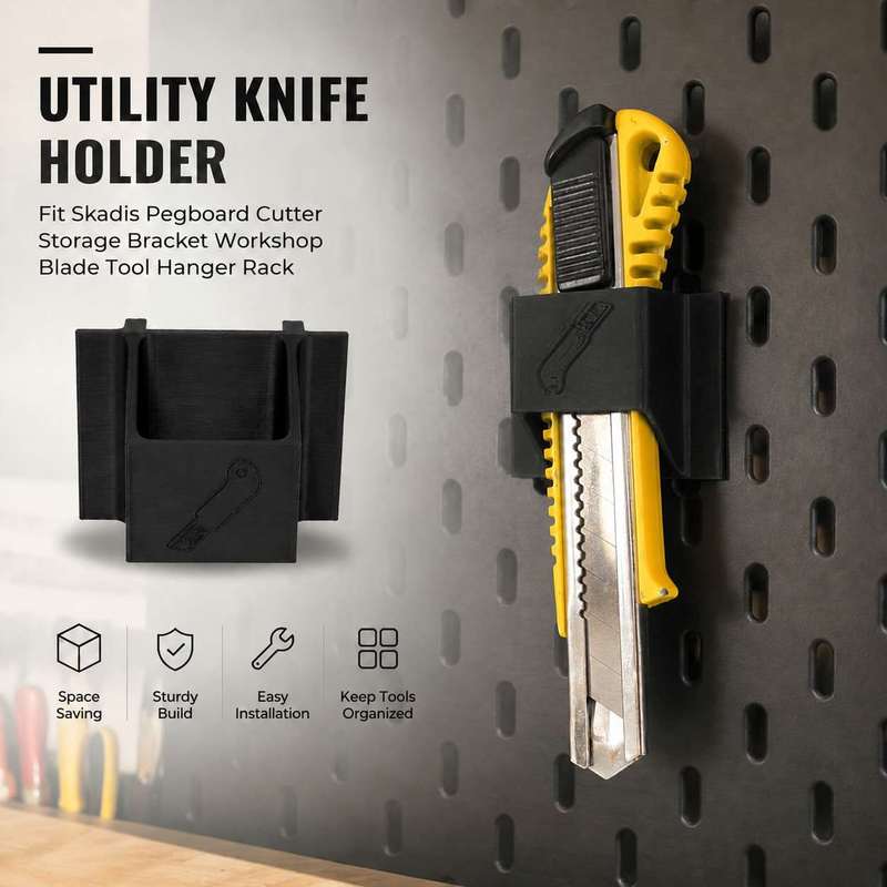 Workshop Tools.Hanging Board - Soporte para Cuchillas de Panel Perforado