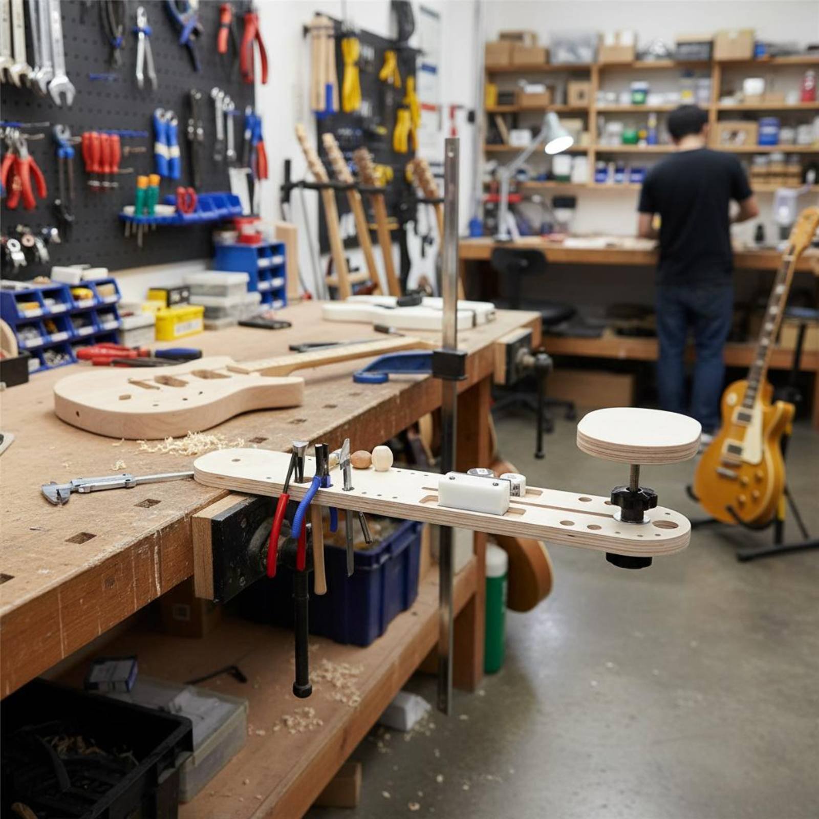 Workshop Tools Table - Mesa de Mantenimiento de Instrumentos, Diseño