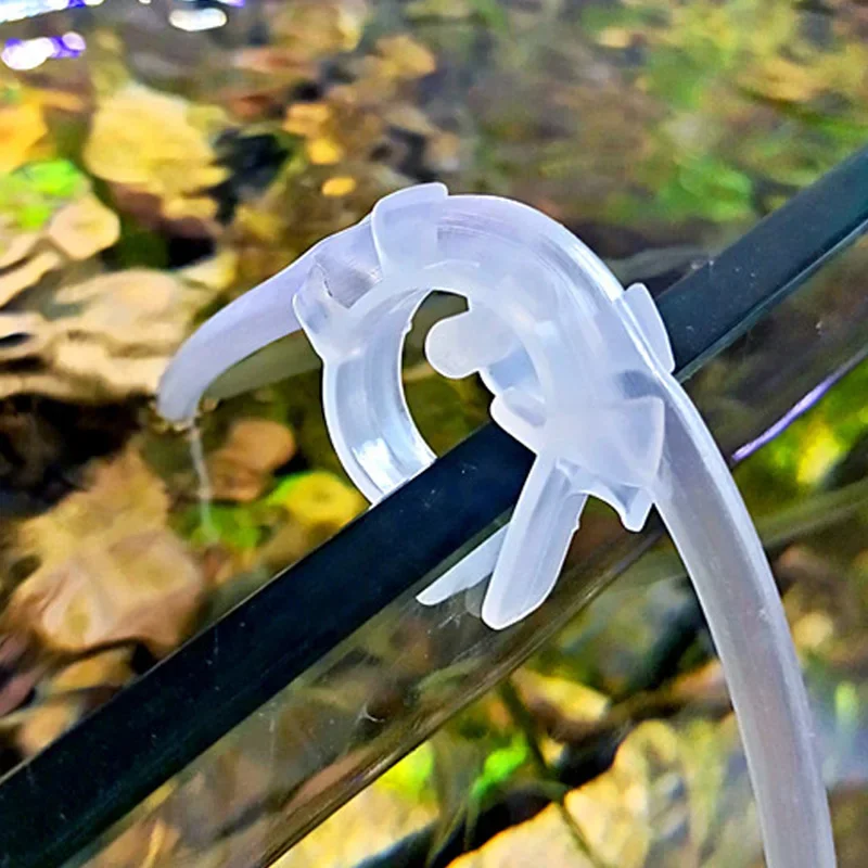 Pipe Clamp Bar - Tubo de aire para acuario, Clip