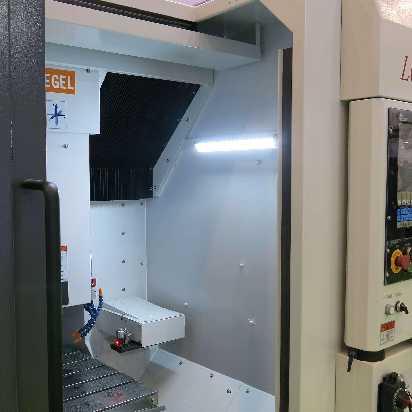 Luz de trabajo LED CNC 230V/24 - Workshop Tools Youtube reseña y precio