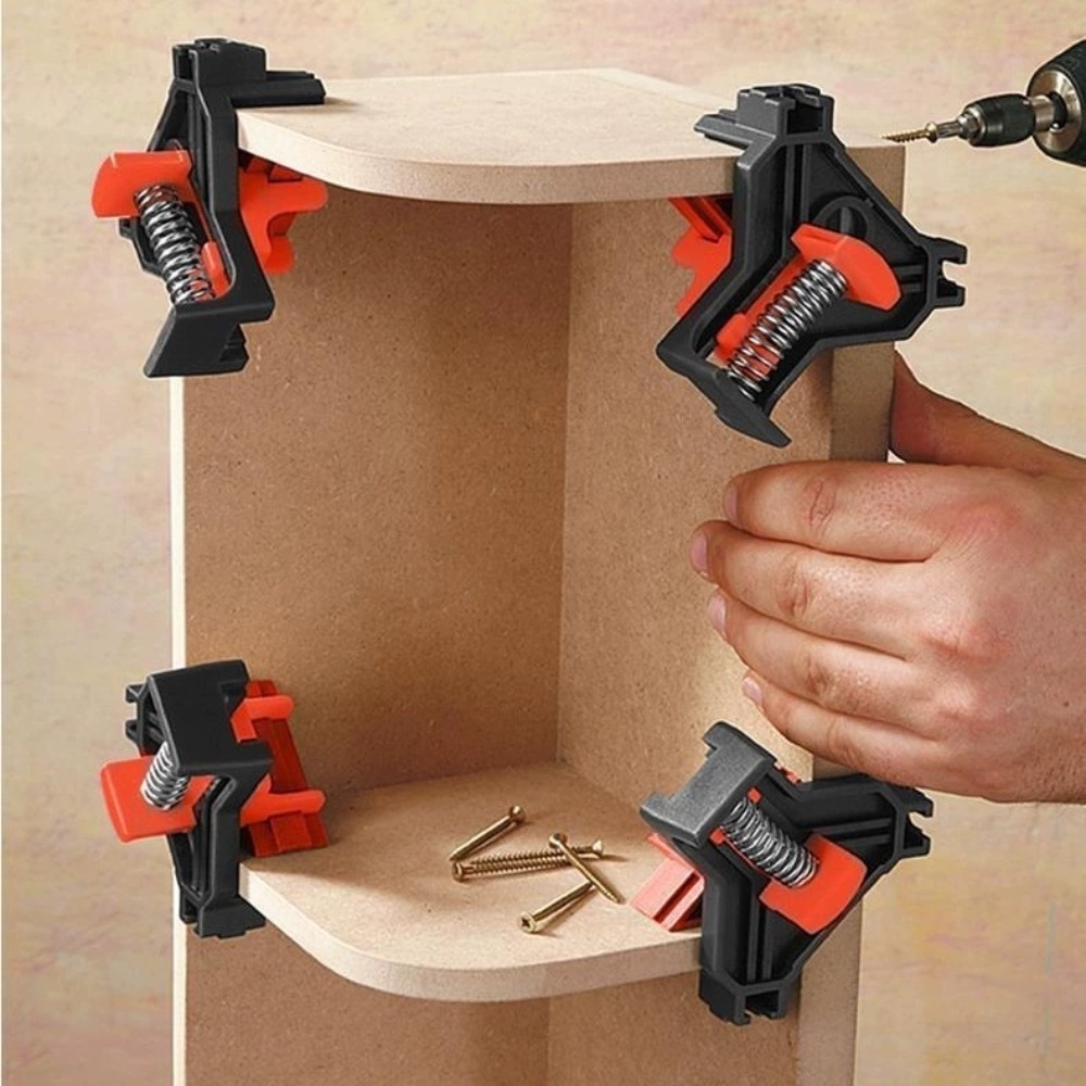 4 piezas 90 °   Abrazadera de  - Hand Tools Mechanical Workshop reseña y precio