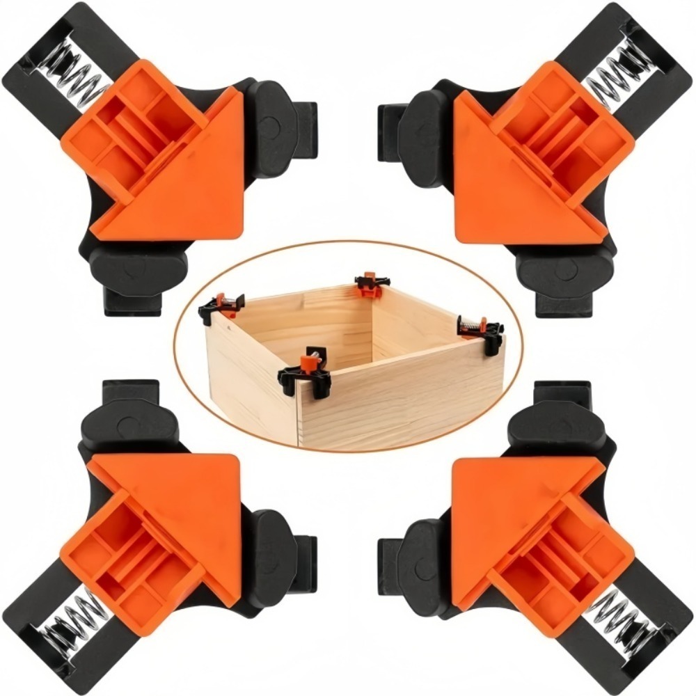 4 piezas 90 °   Abrazadera de  - Hand Tools Mechanical Workshop reseña y precio