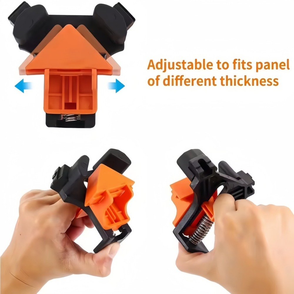 4 piezas 90 °   Abrazadera de  - Hand Tools Mechanical Workshop reseña y precio