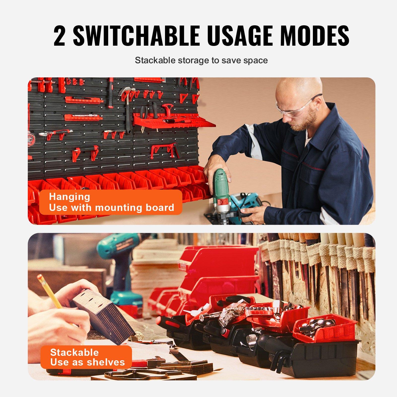Organizador de Piezas de Plást - Workshop Tools Organizer reseña y precio