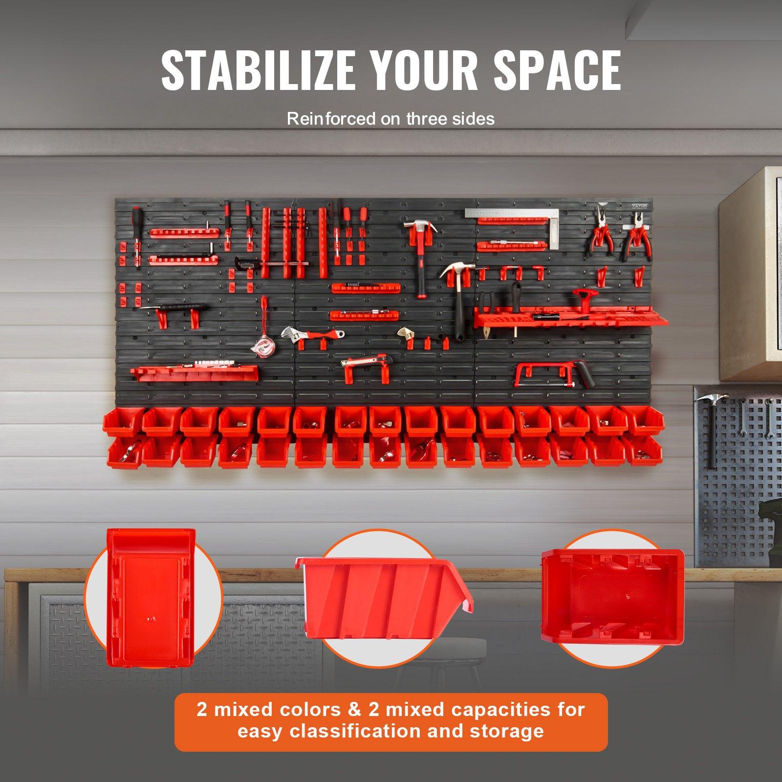 Organizador de Piezas de Plást - Workshop Tools Organizer reseña y precio