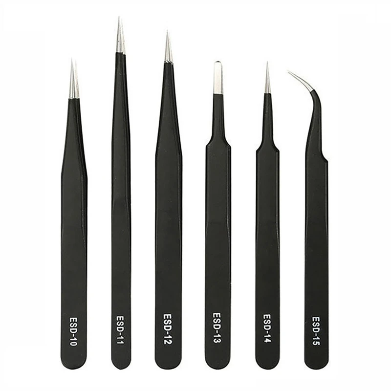 Juego de pinzas de precisión E - Tools For Electronic Workshop reseña y precio