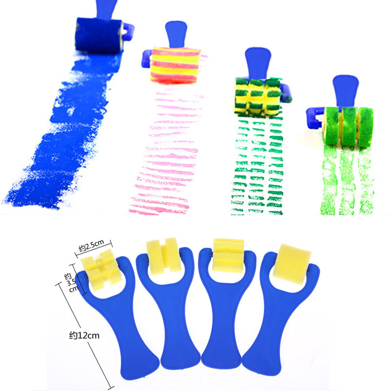 Kits de pinceles de esponja pa - Tools Workshop For Kids reseña y precio