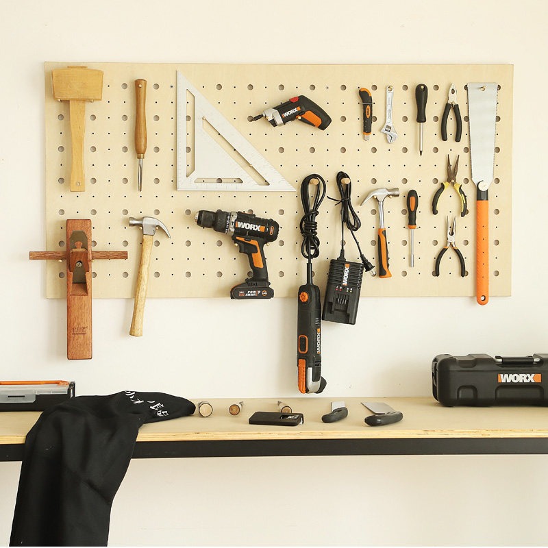 Tablero perforado Xiaomu Liang - Workshop Tools.Hanging Board reseña y precio