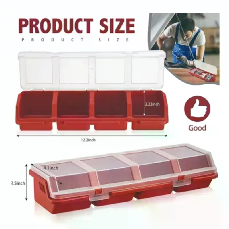 Caja Organizadora de Tornillos - Workshop Tools Organizer reseña y precio