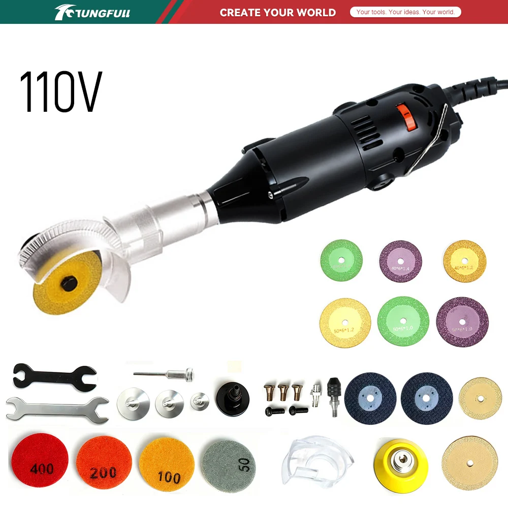 TUNGFULL Mini Amoladora Angula - Hand Tools Mechanical Workshop reseña y precio