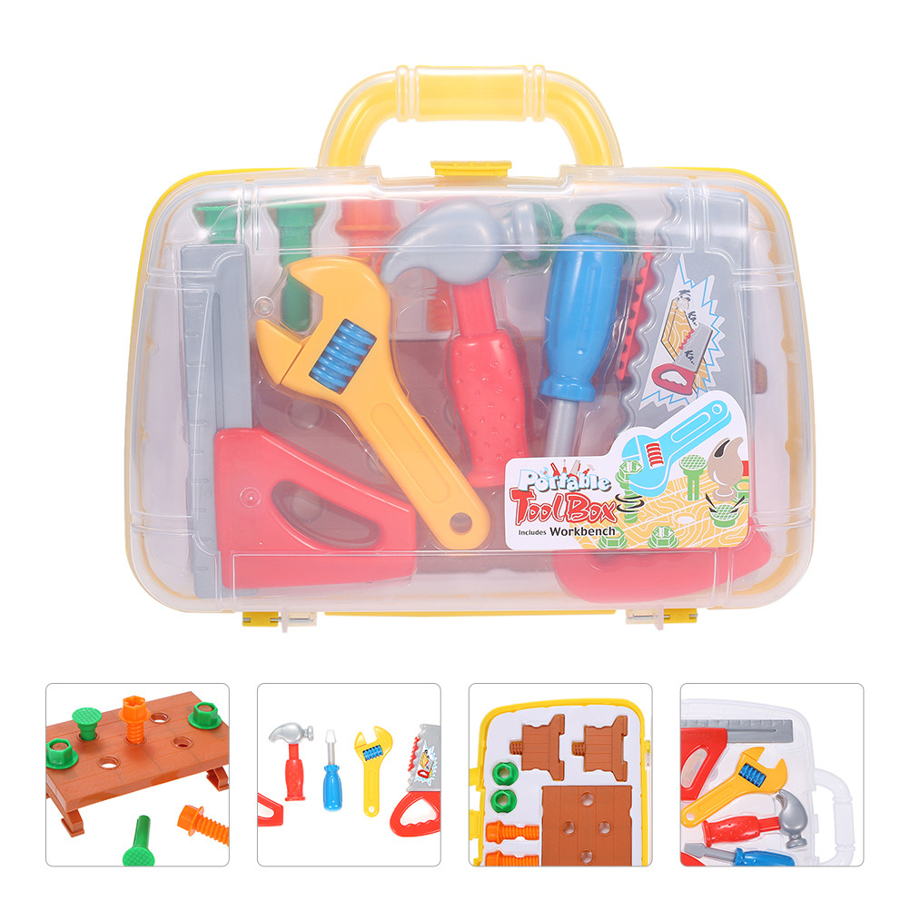 Juego de Herramientas de Plást - Tools Workshop For Kids reseña y precio
