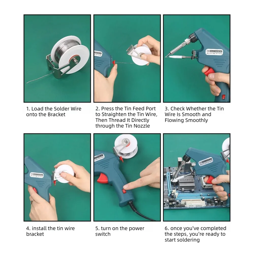 Soldador de temperatura ajusta - Tools For Electronic Workshop reseña y precio