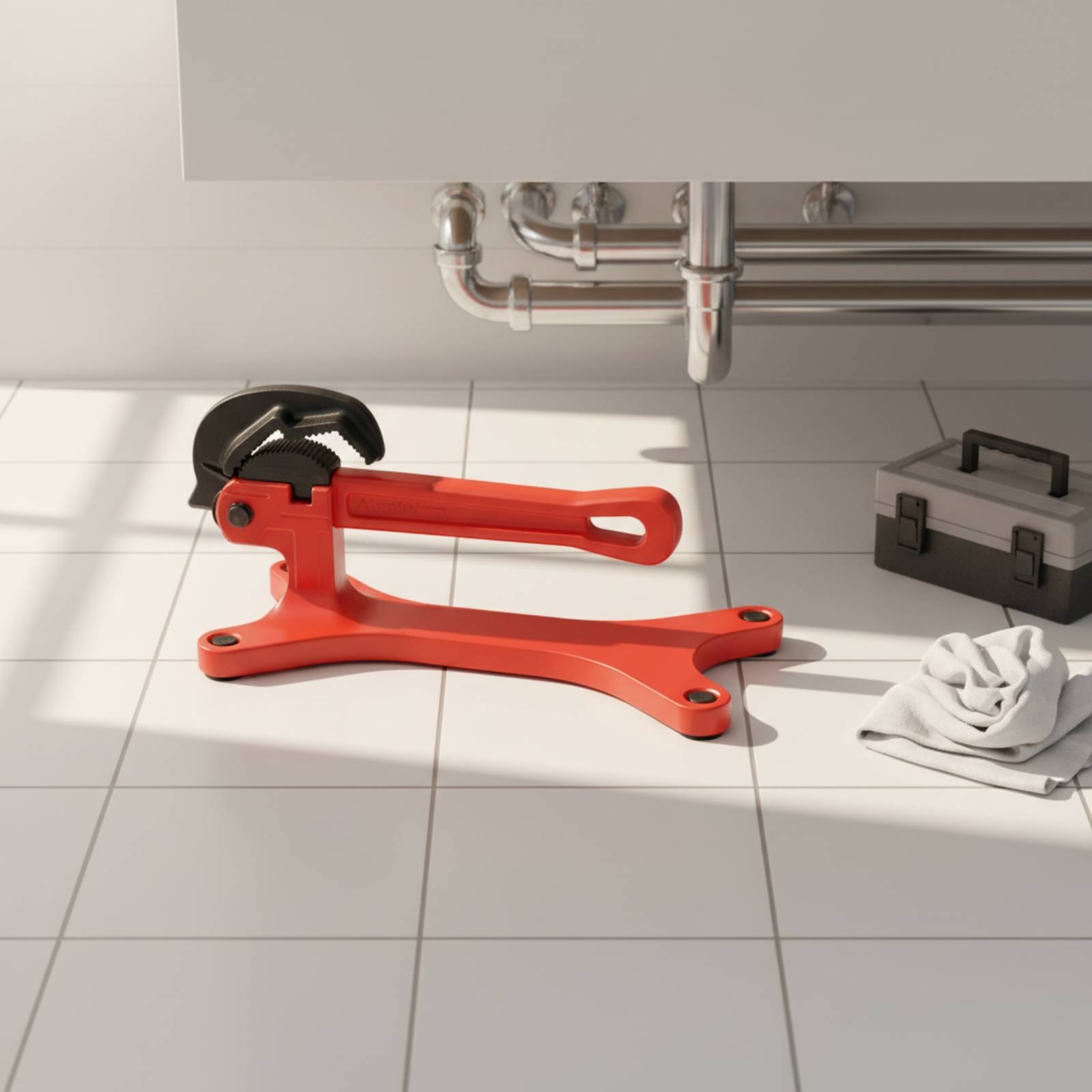 Llave de tubo autoblocante por - Tools Work reseña y precio