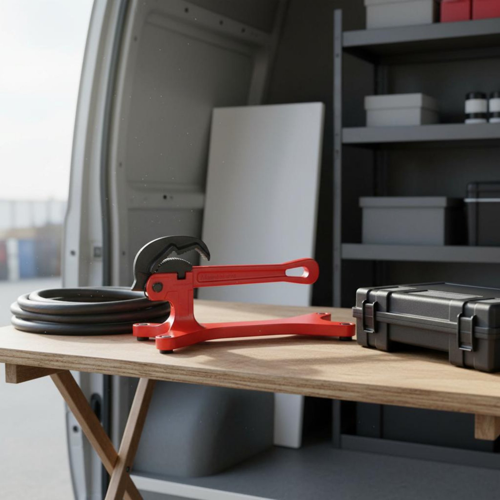 Llave de tubo autoblocante por - Tools Work reseña y precio