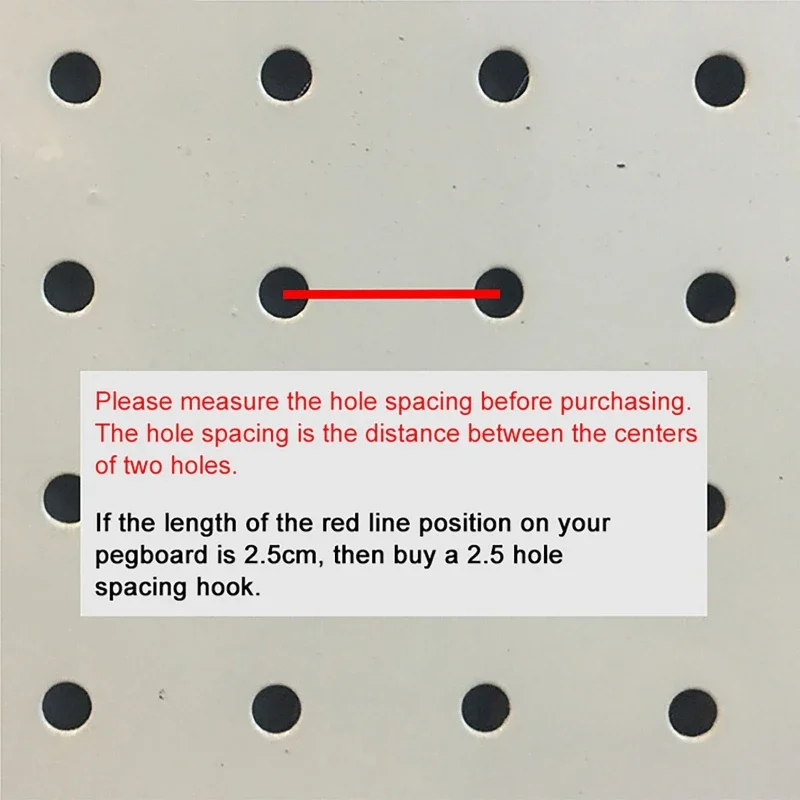 Ganchos para tablero perforado - Workshop Tools.Hanging Board reseña y precio