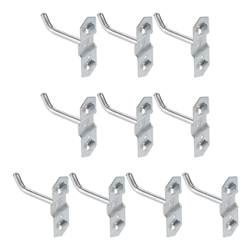 Juego de 10 Ganchos de Acero p - Workshop Tools.Hanging Board reseña y precio