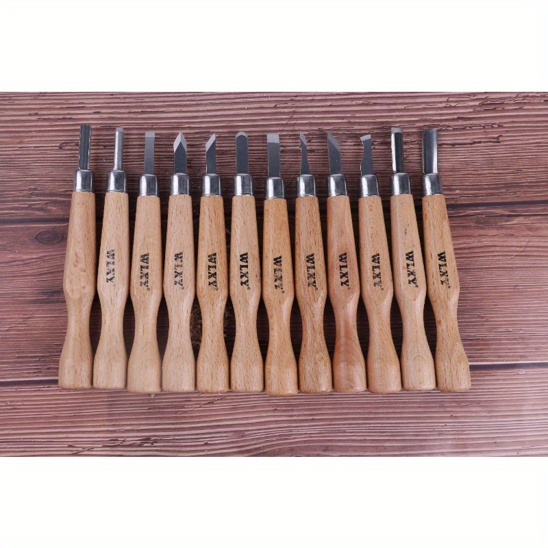 Juego de 12 cinceles y cuchill - Chisel Set Wood reseña y precio