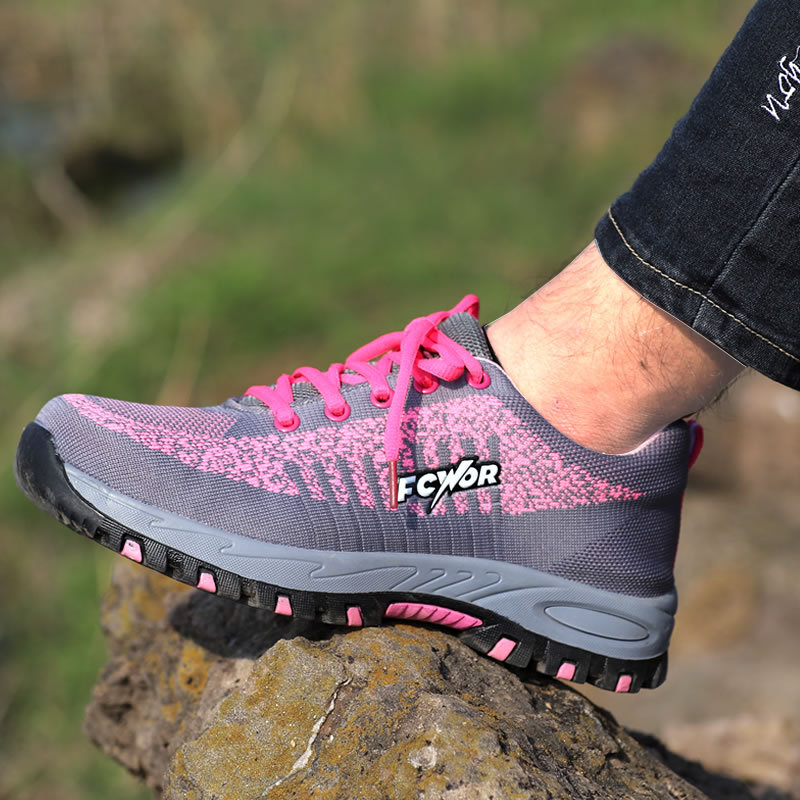 Zapatos de seguridad rosas par - Tools Work reseña y precio