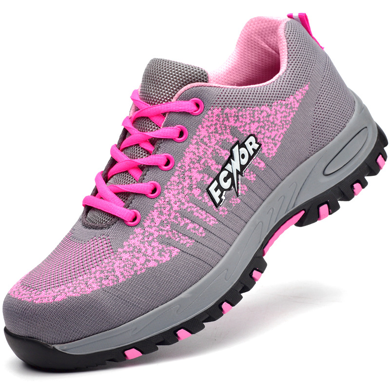 Zapatos de seguridad rosas par - Tools Work reseña y precio
